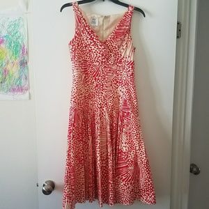 Drop waist flared Suzi Chin for Maggie Botique